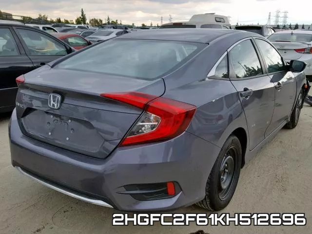2HGFC2F61KH512696 фото 5
