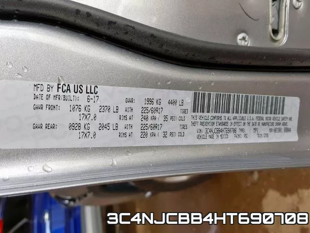 3C4NJCBB4HT690708 фото 2