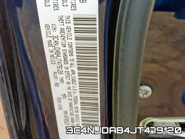 3C4NJDAB4JT479120 фото 2