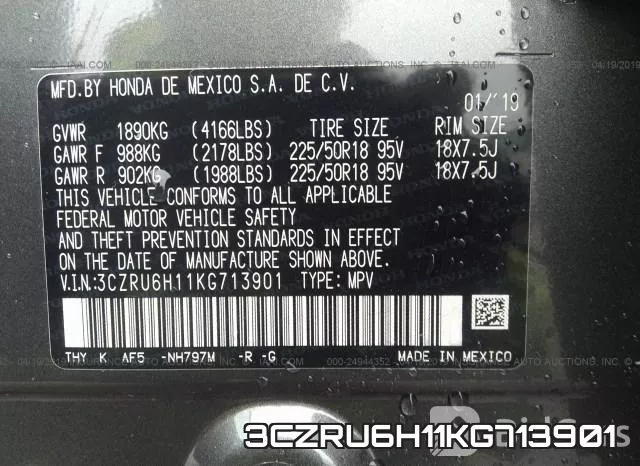 3CZRU6H11KG713901 фото 10