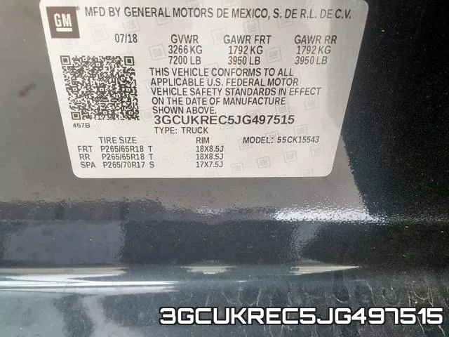 3GCUKREC5JG497515 фото 2