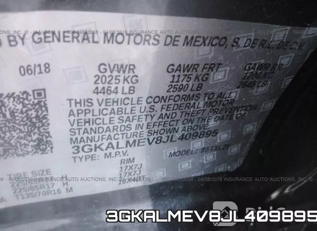 3GKALMEV8JL409895 фото 9