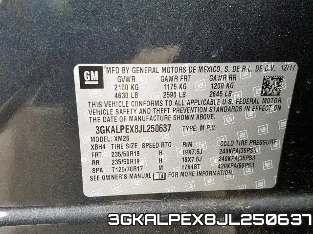 3GKALPEX8JL250637 фото 2