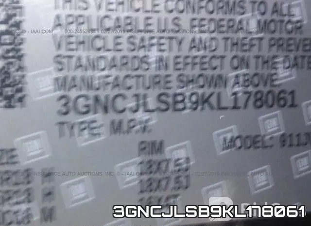 3GNCJLSB9KL178061 фото 10