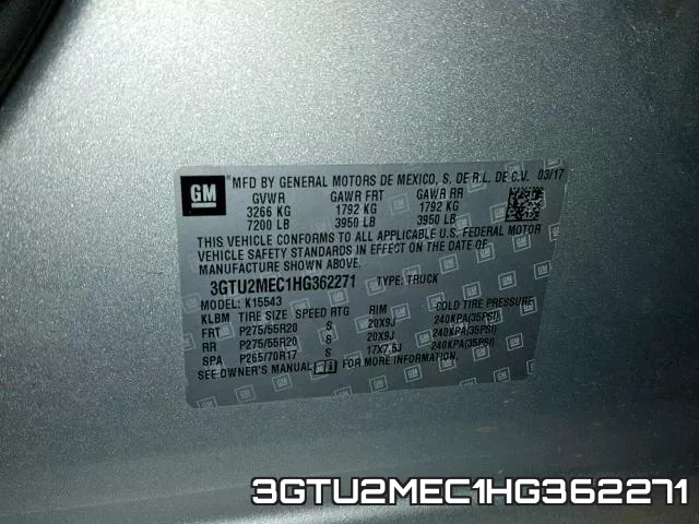 3GTU2MEC1HG362271 фото 2
