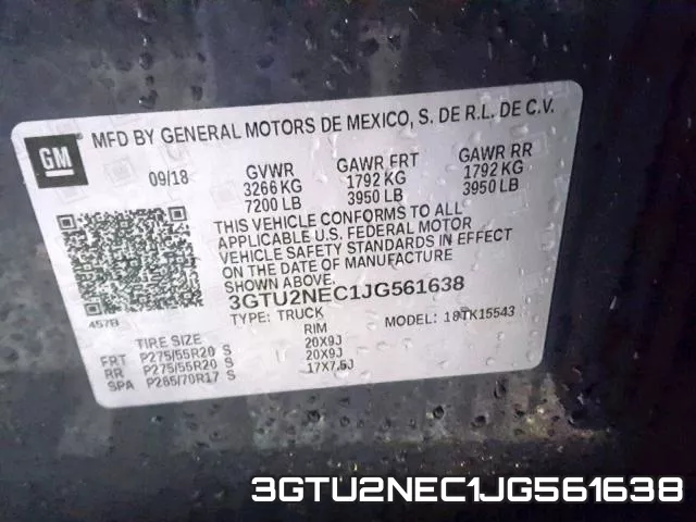 3GTU2NEC1JG561638 фото 2