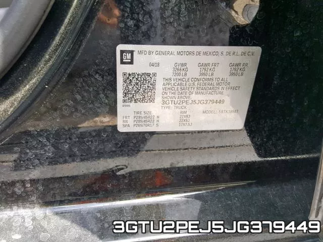 3GTU2PEJ5JG379449 фото 2