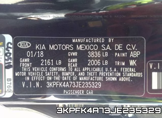 3KPFK4A73JE235329 фото 10