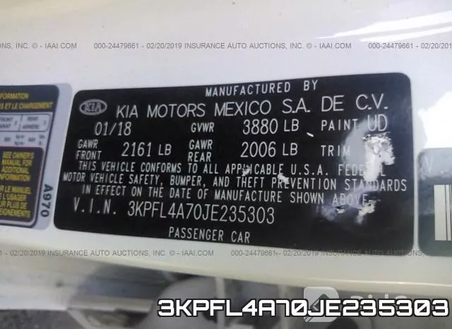 3KPFL4A70JE235303 фото 10