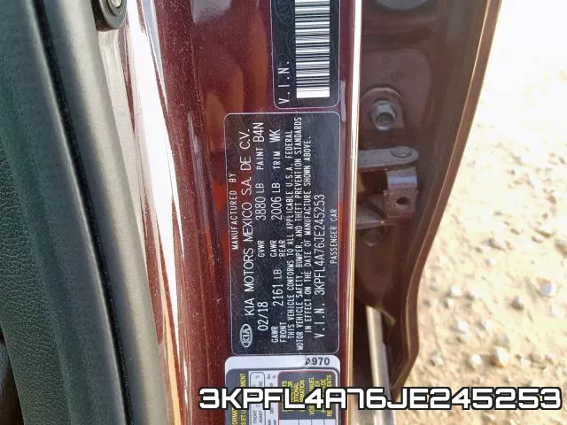 3KPFL4A76JE245253 фото 2