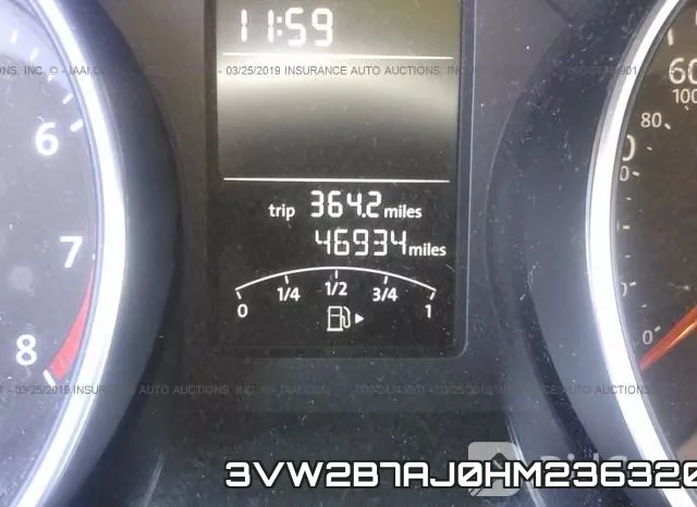 3VW2B7AJ0HM236320 фото 8