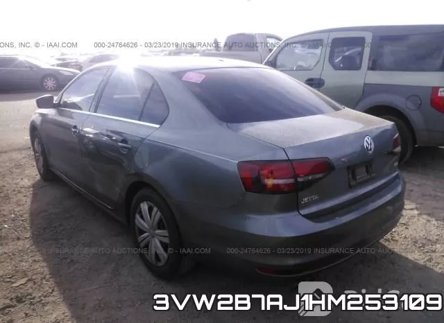 3VW2B7AJ1HM253109 фото 4