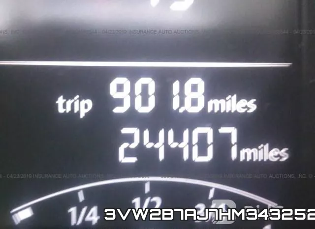 3VW2B7AJ7HM343252 фото 8