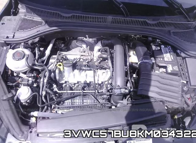 3VWC57BU8KM034322 фото 2