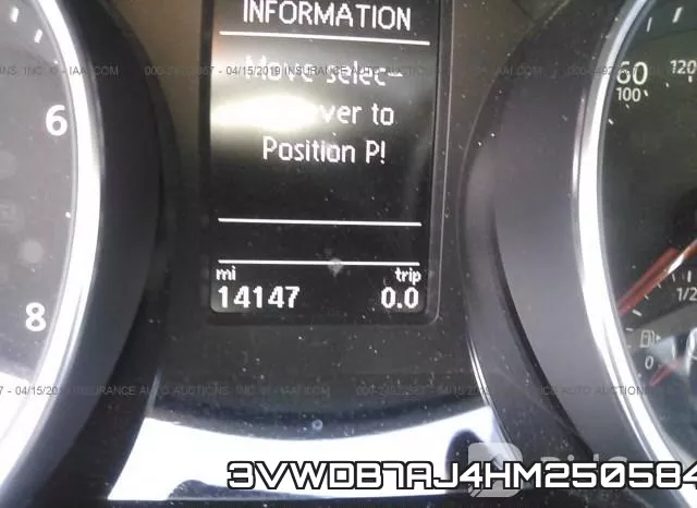 3VWDB7AJ4HM250584 фото 8