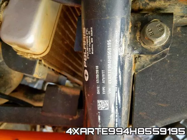 4XARTE994H8559195 фото 2
