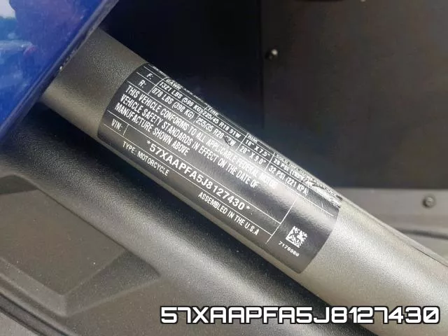 57XAAPFA5J8127430 фото 2