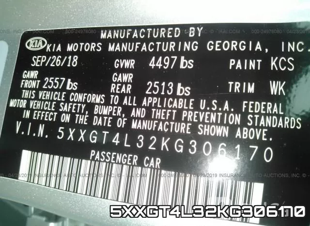 5XXGT4L32KG306170 фото 10