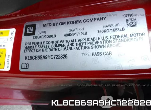 KL8CB6SA9HC722828 фото 10