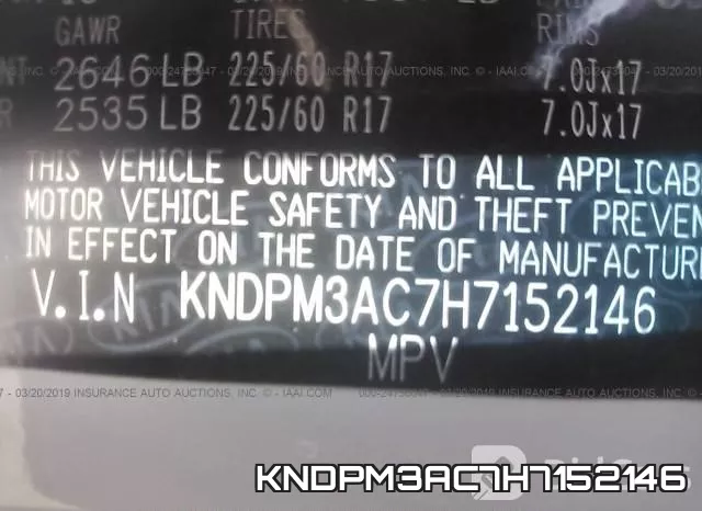 KNDPM3AC7H7152146 фото 10