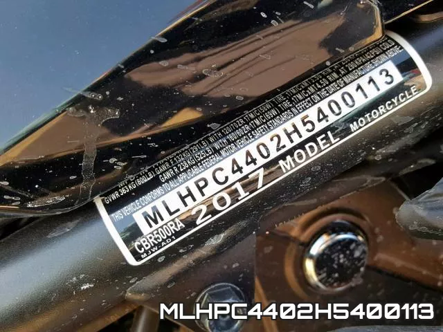 MLHPC4402H5400113 фото 2