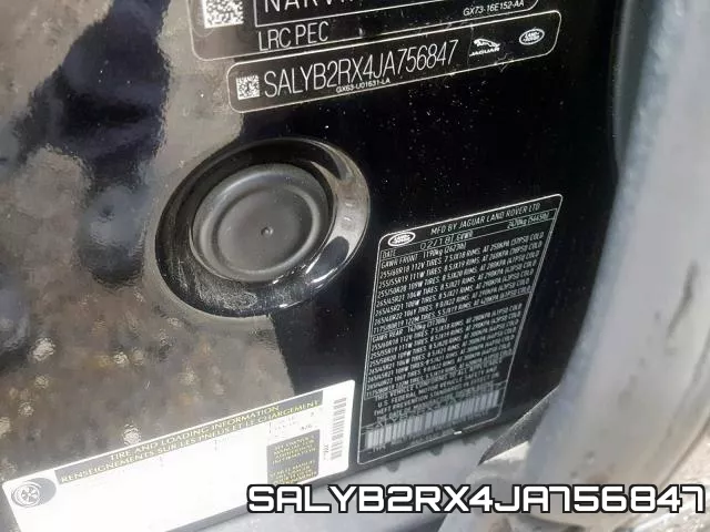 SALYB2RX4JA756847 фото 2