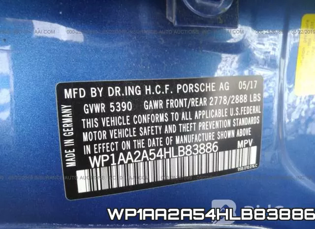 WP1AA2A54HLB83886 фото 10