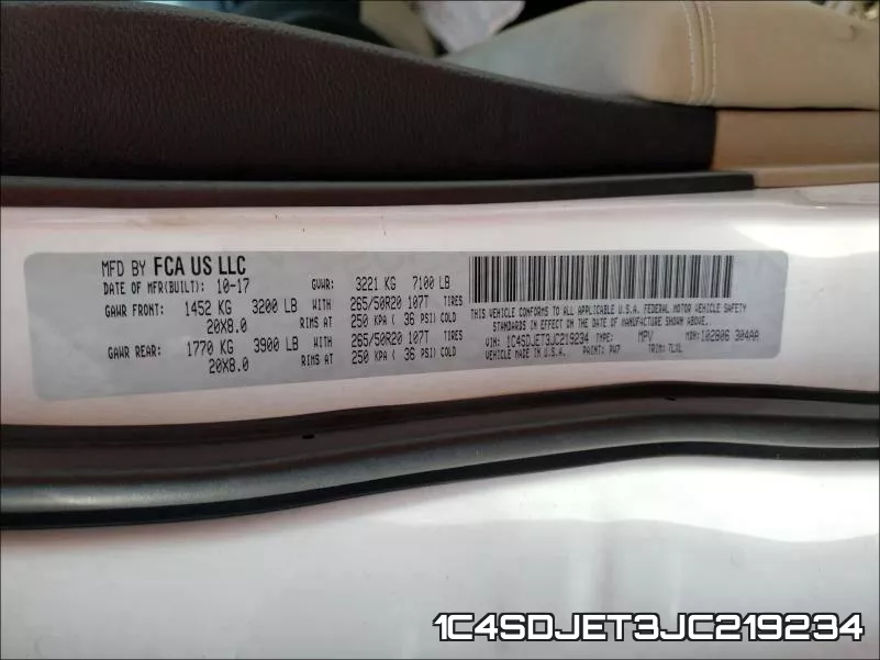 1C4SDJET3JC219234 фото 2