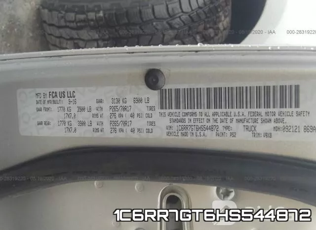 1C6RR7GT6HS544872 фото 10