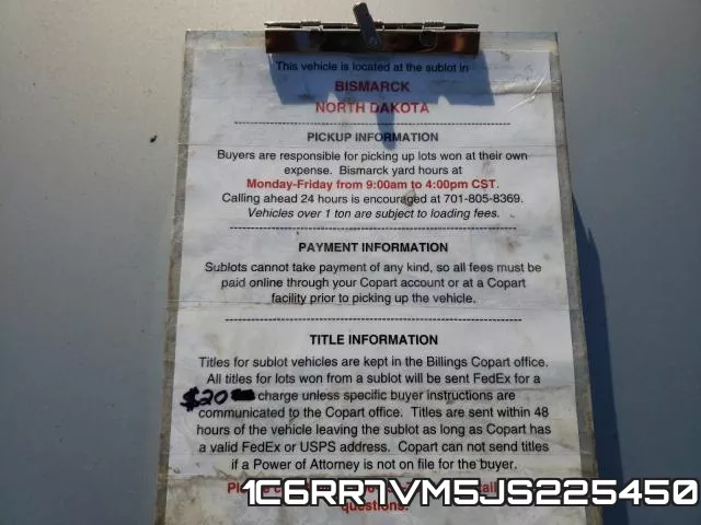 1C6RR7VM5JS225450 фото 10