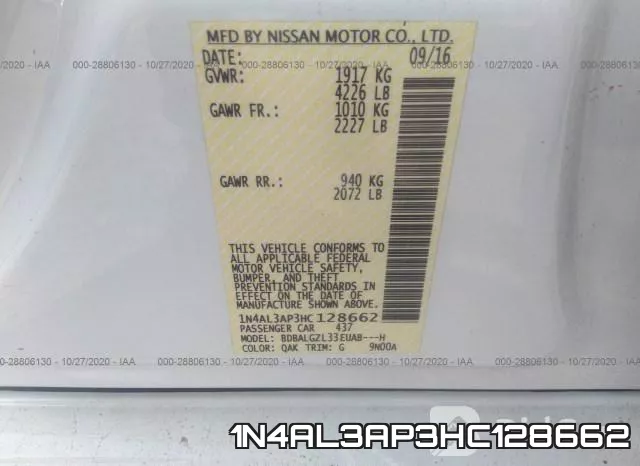 1N4AL3AP3HC128662 фото 10