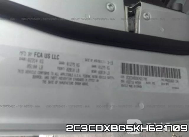 2C3CDXBG5KH621709 фото 10