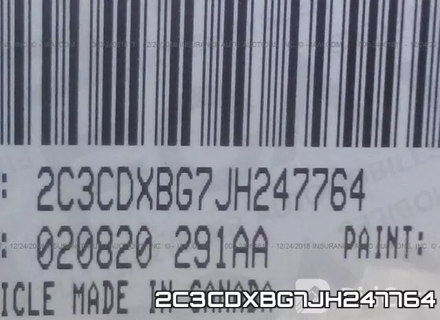 2C3CDXBG7JH247764 фото 10