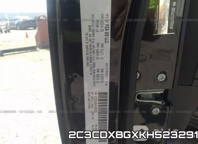 2C3CDXBGXKH523291 фото 10