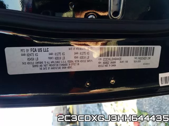 2C3CDXGJ3HH644435 фото 2