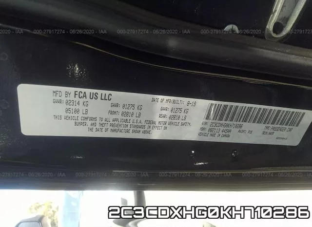 2C3CDXHG0KH710286 фото 10