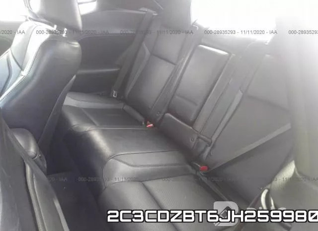 2C3CDZBT6JH259980 фото 8