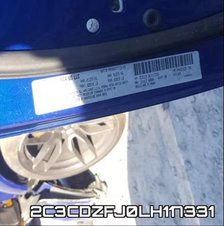 2C3CDZFJ0LH117331 фото 2