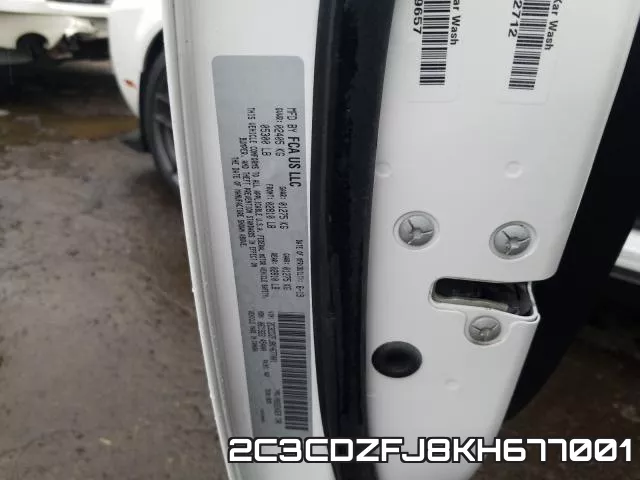 2C3CDZFJ8KH677001 фото 2