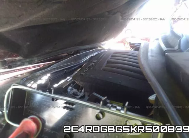 2C4RDGBG5KR500839 фото 2