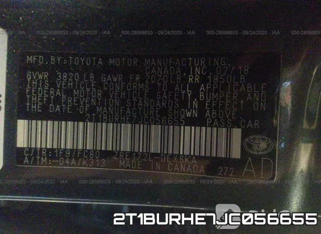 2T1BURHE7JC056655 фото 10