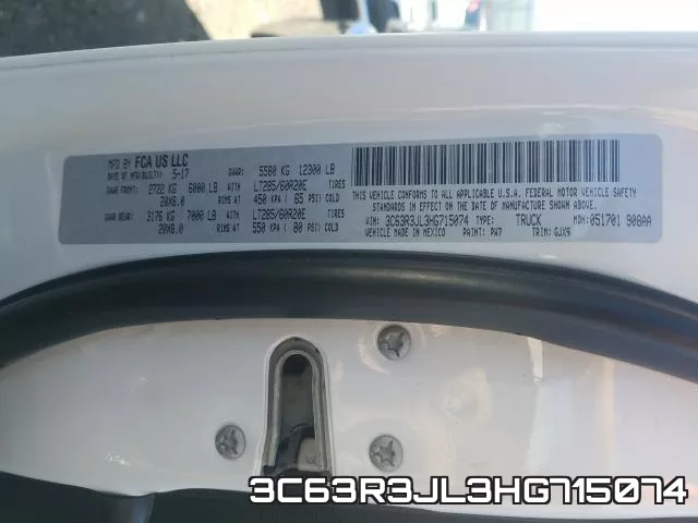 3C63R3JL3HG715074 фото 2