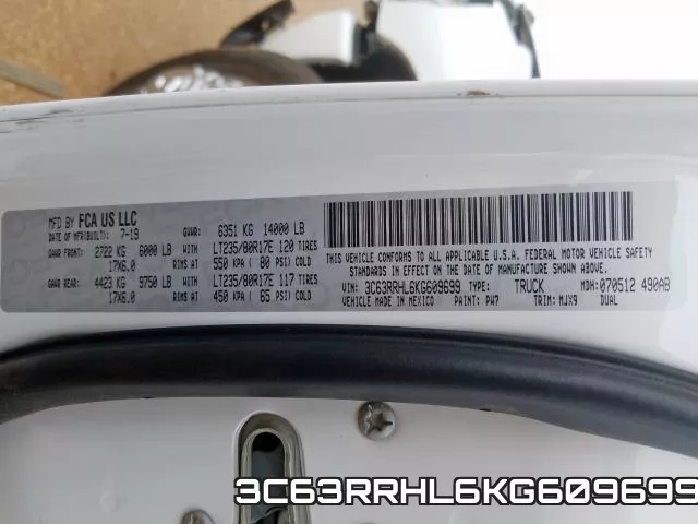 3C63RRHL6KG609699 фото 2