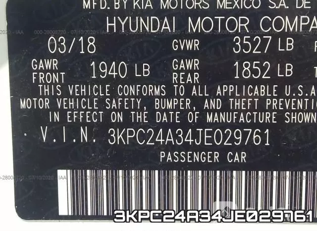 3KPC24A34JE029761 фото 10