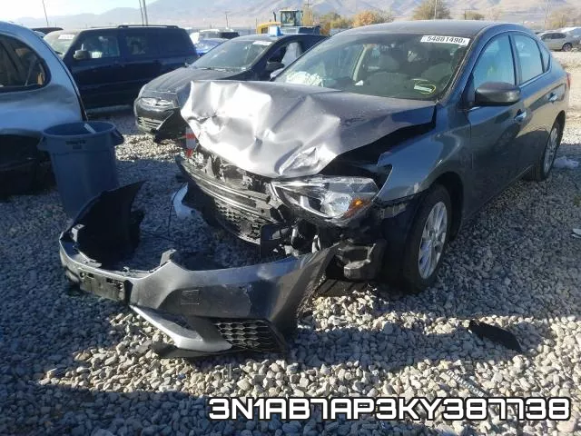 3N1AB7AP3KY387738 фото 3