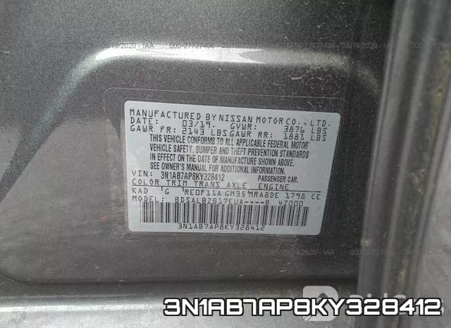 3N1AB7AP8KY328412 фото 10