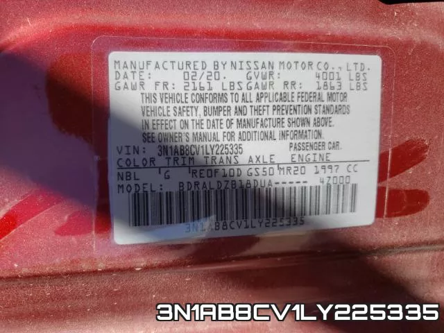 3N1AB8CV1LY225335 фото 2