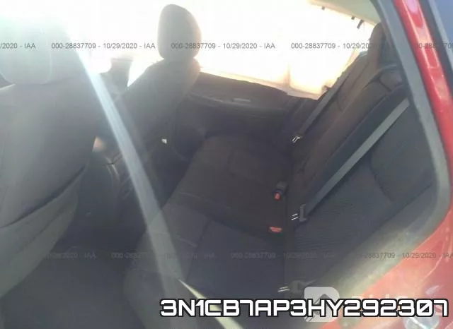 3N1CB7AP3HY292307 фото 9