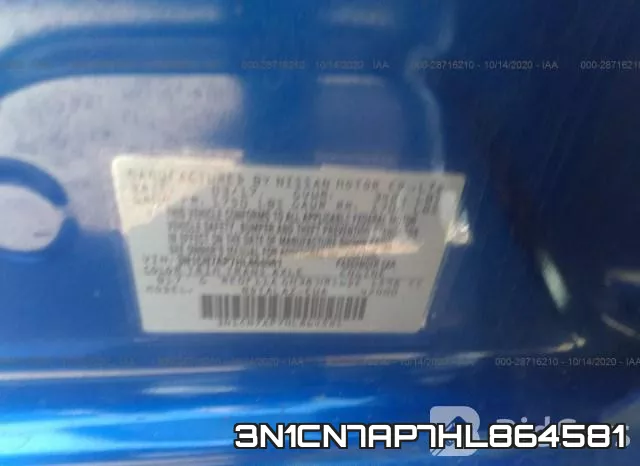 3N1CN7AP7HL864581 фото 9