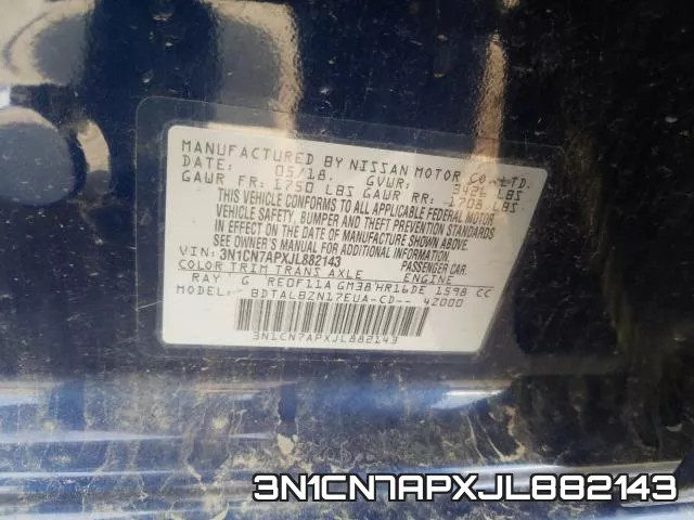 3N1CN7APXJL882143 фото 2